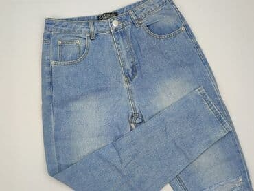 stradivarius mom jeans: PrettyLittleThing, Jeansy damskie, rozmiar M — 1