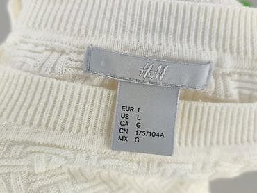 sweter patchwork: H&M, Sweter damski, rozmiar L — 4