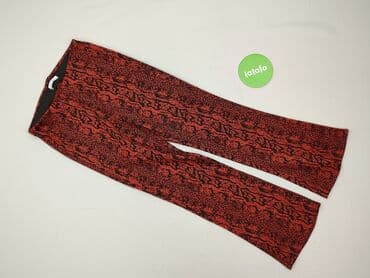 czerwone spodnie z wysokim stanem zara: Zara, Брюки жіночі, розмір S — 3