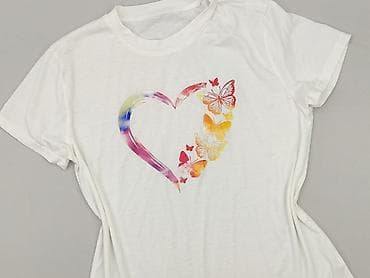 bluzki z sercem: T-shirt damski, rozmiar L — 1