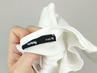 białe t shirty sinsay: Sinsay, T-shirt damski, rozmiar M — 6