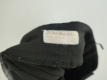 długie spodnie damskie dla wysokich: Spodnie materiałowe damskie, rozmiar XL — 4