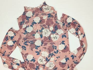 bluzki hiszpanki w kwiaty: Bluzka damska, rozmiar M — 1