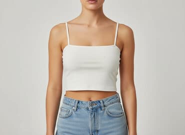 sinsay trampki biale: Sinsay, Top damski, rozmiar S — 8