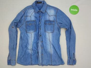 dżins tkanina: Koszula damska, rozmiar XL — 2