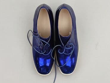 ccc srebrne sandały na obcasie: Półbuty damskie, rozmiar 39 — 1