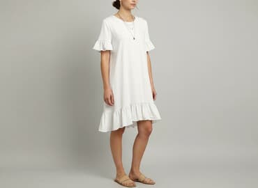 smyk białe sukienki: Sukienka damska, rozmiar S — 7