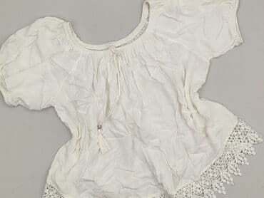 biała bluzka galowa dla dziewczynki 164 allegro: Bluzka damska, rozmiar S — 2