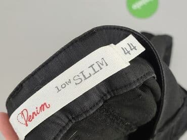 dżinsy motocyklowe damskie: Denim, Spodnie 3/4 damskie, rozmiar XL — 4