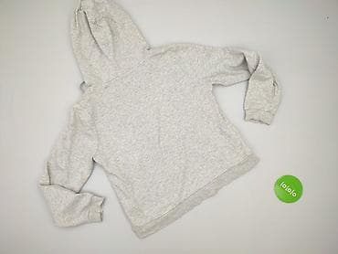 bluza szara pull and bear: Sinsay, Bluza z kapturem damska, rozmiar L — 3