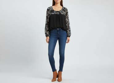 eleganckie bluzki andżela: Oodji, Bluzka damska, rozmiar M — 6