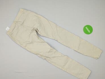 woskowane legginsy z wysokim stanem zara: Promod, Material trousers for women, size S (EU 36) — 3