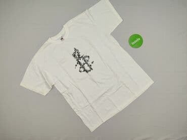 koszulka z kryształkami zara: Koszulka dla mężczyzn, L, Fruit Of The Loom, stan - Idealny — 2