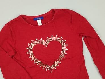 sweter hello kitty h: Bluzka, Okaidi, 5-6 lat, 110-116 cm, stan - Idealny — 1