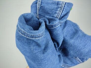 szerokie dżinsy z wysokim stanem: Stradivarius, Jeansy damskie, S — 4