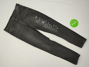 moda jeansy: Jeansy damskie, rozmiar L — 2