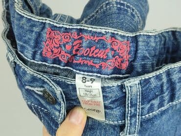 spodnie mcneal: Spodnie jeansowe, George, 9 lat, 128/134, stan - Bardzo dobry — 4