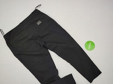 rurowy: Spodnie materiałowe damskie, rozmiar 3XL — 3