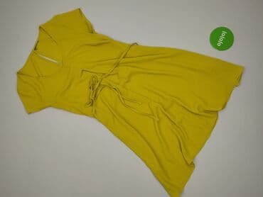 shein zolta sukienka: Sukienka damska, rozmiar S — 2