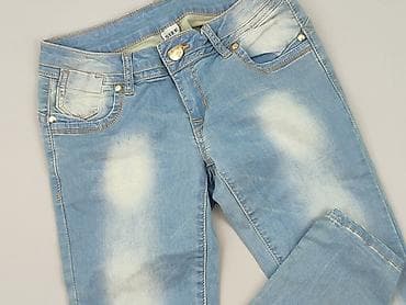 jeansy lenary: Jeansy damskie, rozmiar M — 1