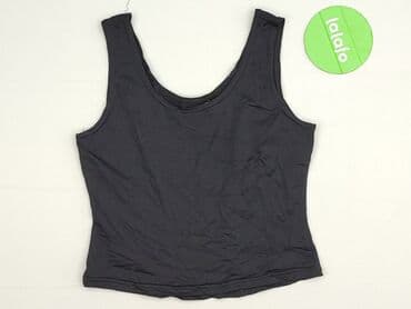 czarne t shirty i marynarka: Top damski, rozmiar S — 3