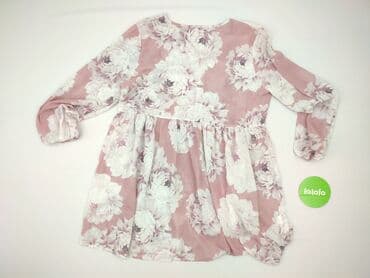 sukienka w kwiaty na wesele plus size: Women`s dress, size L — 6