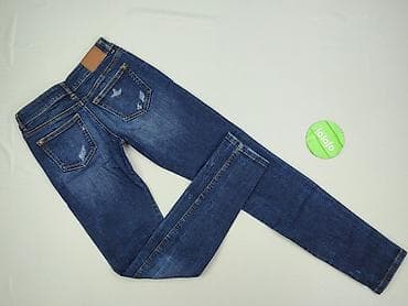 jeansy dsquared: Bershka, Jeansy damskie, rozmiar 2XS — 4