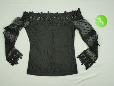 hiszpanki bluzki czarne: Bluzka damska, rozmiar L — 2