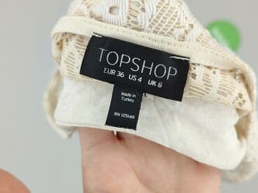 bluzki przezroczyste: Topshop, Women's blouse, size S (EU 36) — 4