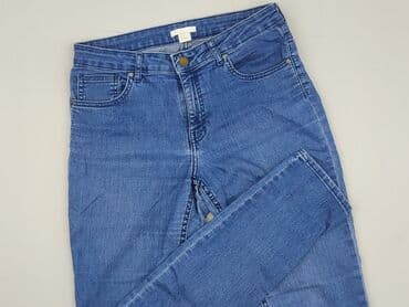 woskowane spodnie z wysokim stanem h m: H&M, Jeansy damskie, rozmiar M — 1