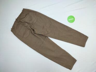 joggery brązowe damskie: Spodnie damskie, rozmiar S — 3