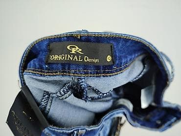 adidasy brokatowe: Denim, Jeansy damskie, rozmiar L — 4