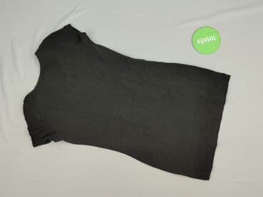 czarne t shirty w serek damskie: Esmara, T-shirt damski, rozmiar M — 3