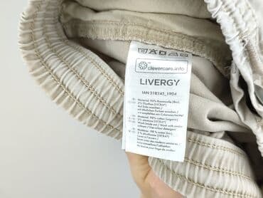 ubrania w rozmiarze 48: Livergy, Spodnie dresowe dla mężczyzn, rozmiar 5XL — 5