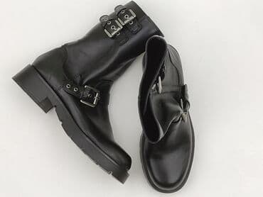 buty zara wyprzedaż: Zara, Botki damskie, rozmiar 40 — 1