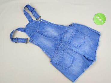 zara krótkie spodenki jeansowe: Denim Co, Ogrodniczki damskie, rozmiar S — 3