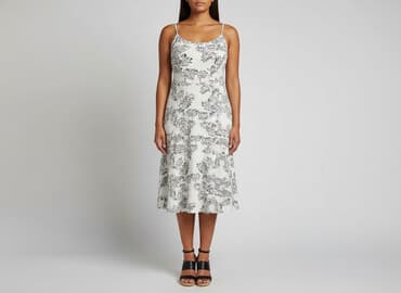 sukienka rozkloszowana dekolt łódka: Dorothy Perkins, Sukienka damska, rozmiar 2XL — 6