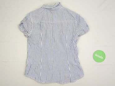 koszula damska w niebieskie paski: H&M, Women`s shirt, size M — 4