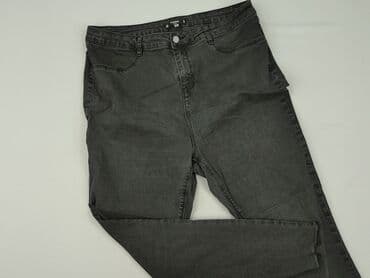 czarne spodnie damskie stradivarius: Jeans for women, size 2XL (EU 44) — 1