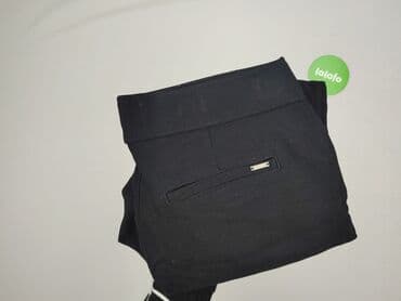 spodnie czarne 34: Spodnie materiałowe damskie, M — 5