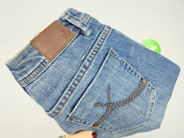 zara krótkie spodenki jeansowe: Szorty damskie, rozmiar M — 4