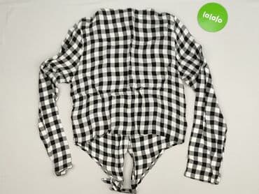 czarne bluzki w biale grochy: H&M Divided, Bluzka damska, XS — 3