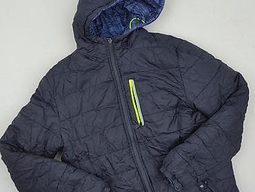 Męska kurtka pikowana VD Fashion, rozmiar M - Kolor: granatowy z