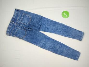 legginsy lateksowe z wysokim stanem: PULL&BEAR, Jeansy damskie, S — 3