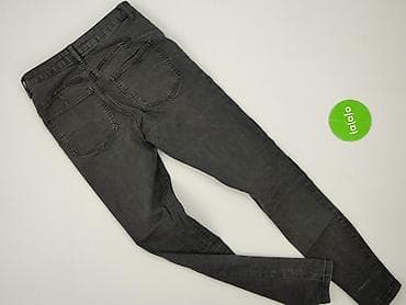 czarne jeansy pull: Cropp, Jeansy damskie, rozmiar S — 3