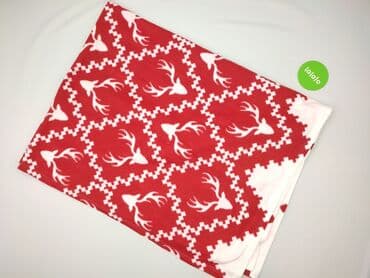 molton czapka: Koc 170 x 130, kolor - Czerwony, stan - Bardzo dobry — 2