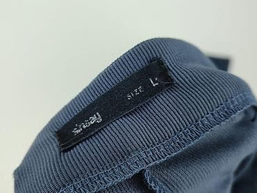 Material trousers for women, size L — 5