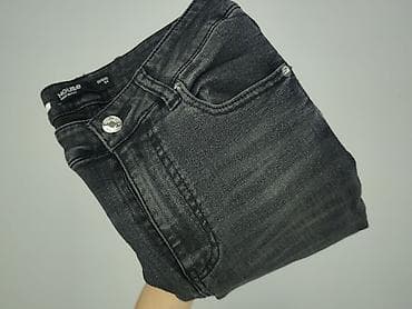 botki bershka: Jeansy damskie, rozmiar XS — 5