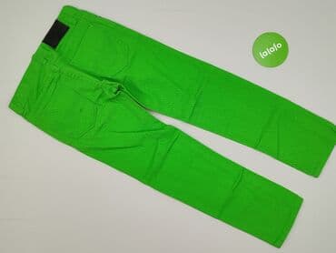 koszulki smieszne napisy: Spodnie jeansowe, Cubus, 10 lat, 140, stan - Idealny — 3