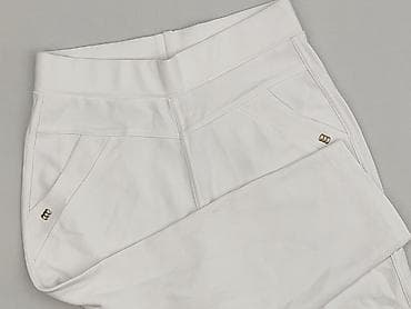 sandalki biale: Spodnie 3/4 damskie, rozmiar S — 1